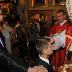 T.WARCZAK - Uroczystość przyjęcia Sakramentu Bierzmowania / Zakliczyn, 6.11.2013r.