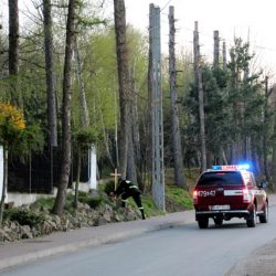 fot. J. Nowak > Droga krzyżowa ulicami parafii / Zakliczyn, 11.04.2014r.