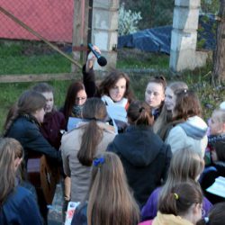 fot. J. Nowak > Droga krzyżowa ulicami parafii / Zakliczyn, 11.04.2014r.