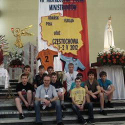 1-2.05.2012r. Mistrzostwa Polski Służby Liturgicznej w Piłce Nożnej Halowej / Częstochowa - finał ogólnopolski / drużyna z Zakliczyna