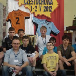 1-2.05.2012r. Mistrzostwa Polski Służby Liturgicznej w Piłce Nożnej Halowej / Częstochowa - finał ogólnopolski / drużyna z Zakliczyna