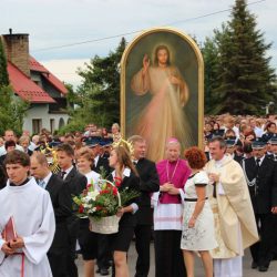 Nawiedzenie obrazu Jezusa Miłosiernego oraz relikwii św. s. Faustyny Kowalskiej i bł. Jana Pawła II