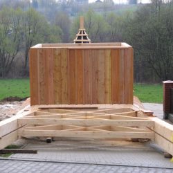 18.03.2012r. - 01.07.2012r. Budowa nowej dzwonnicy