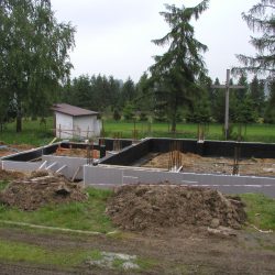 Budowa kaplicy na cmentarzu 2015