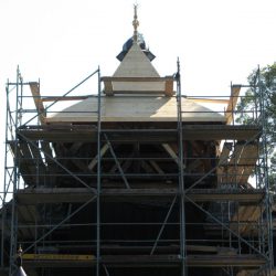 05.08.2012r.- 26.08.2012r. Remont starej dzwonnicy