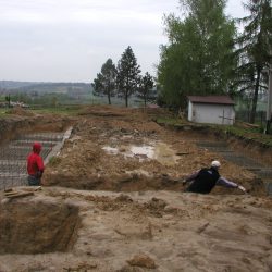 Budowa kaplicy na cmentarzu 2015