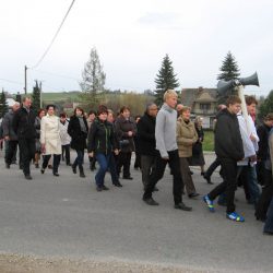 Poświęcenie obelisków na starych cmentarzach