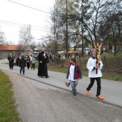 Poświęcenie obelisków na starych cmentarzach