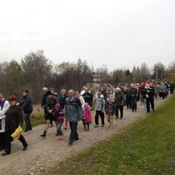 Poświęcenie obelisków na starych cmentarzach