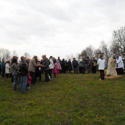 Poświęcenie obelisków na starych cmentarzach